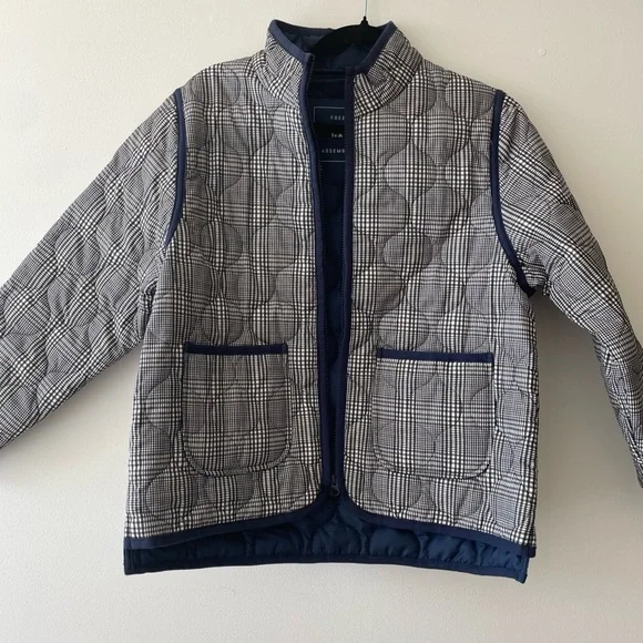Free Assembly Girls Lightweight Quilted Jacket Size XXL (18) - Picture 2 of 9